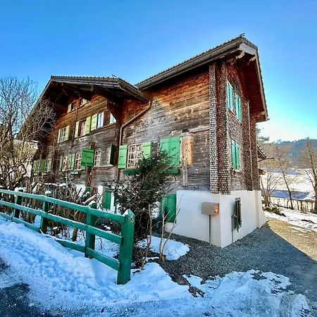 300 Years Old Close To Center Ski-lift Château-d'Oex