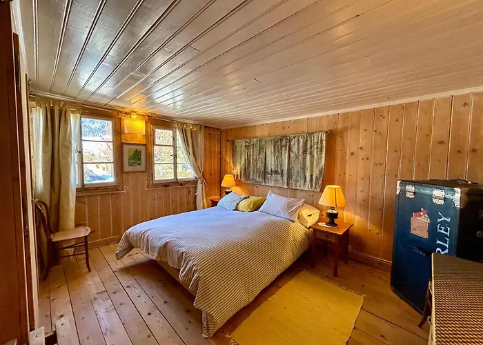 300 Years Old Close To Center Ski-lift Chateau-d'Oex