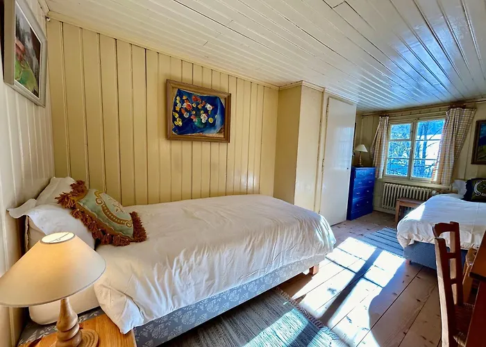 300 Years Old Close To Center Ski-lift * Chateau-d'Oex