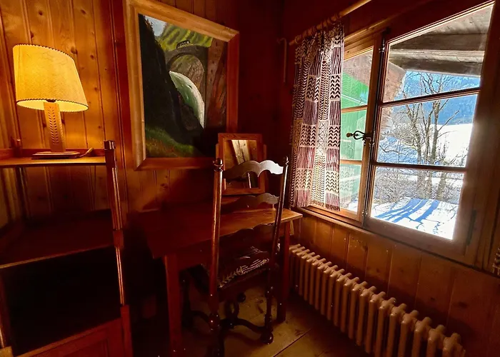 Tatil Evi 300 Years Old Close To Center Ski-lift Chateau-d'Oex